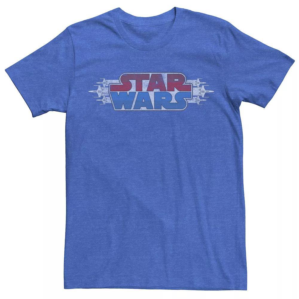 Men's Star Wars Flight For Freedom Graphic Tee, Size: Small, Royal Grey Product Image