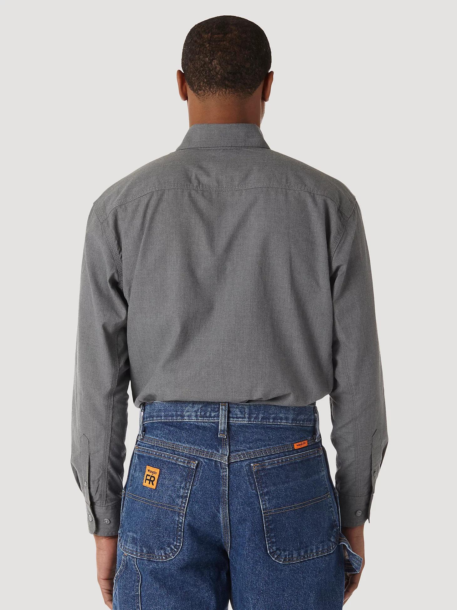 Wrangler® FR Flame-Resistant Riggs Twill Solid Work Shirt | Men's SHIRTS | Wrangler® Product Image