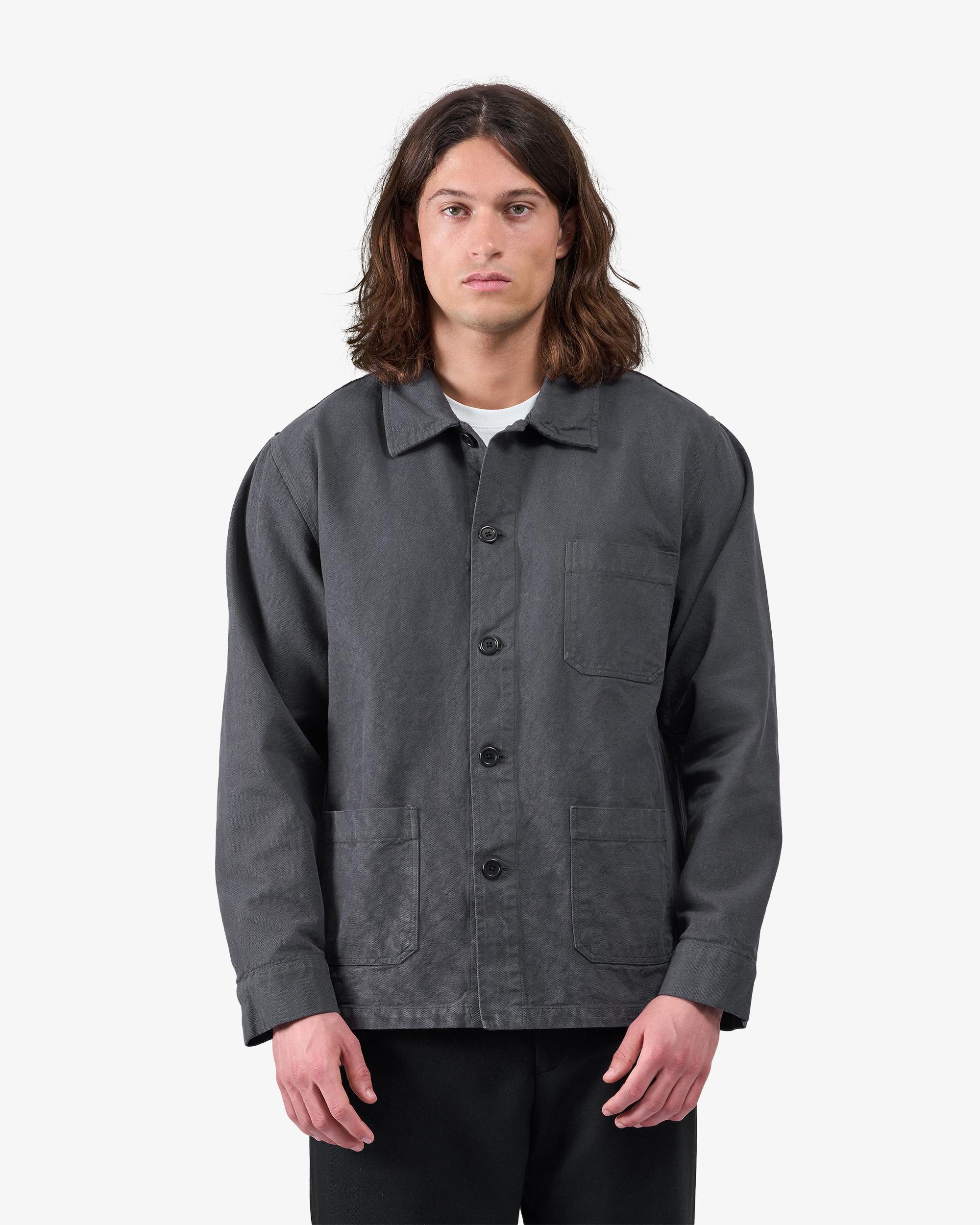 Organic Workwear Jacket - Faded Pink Product Image