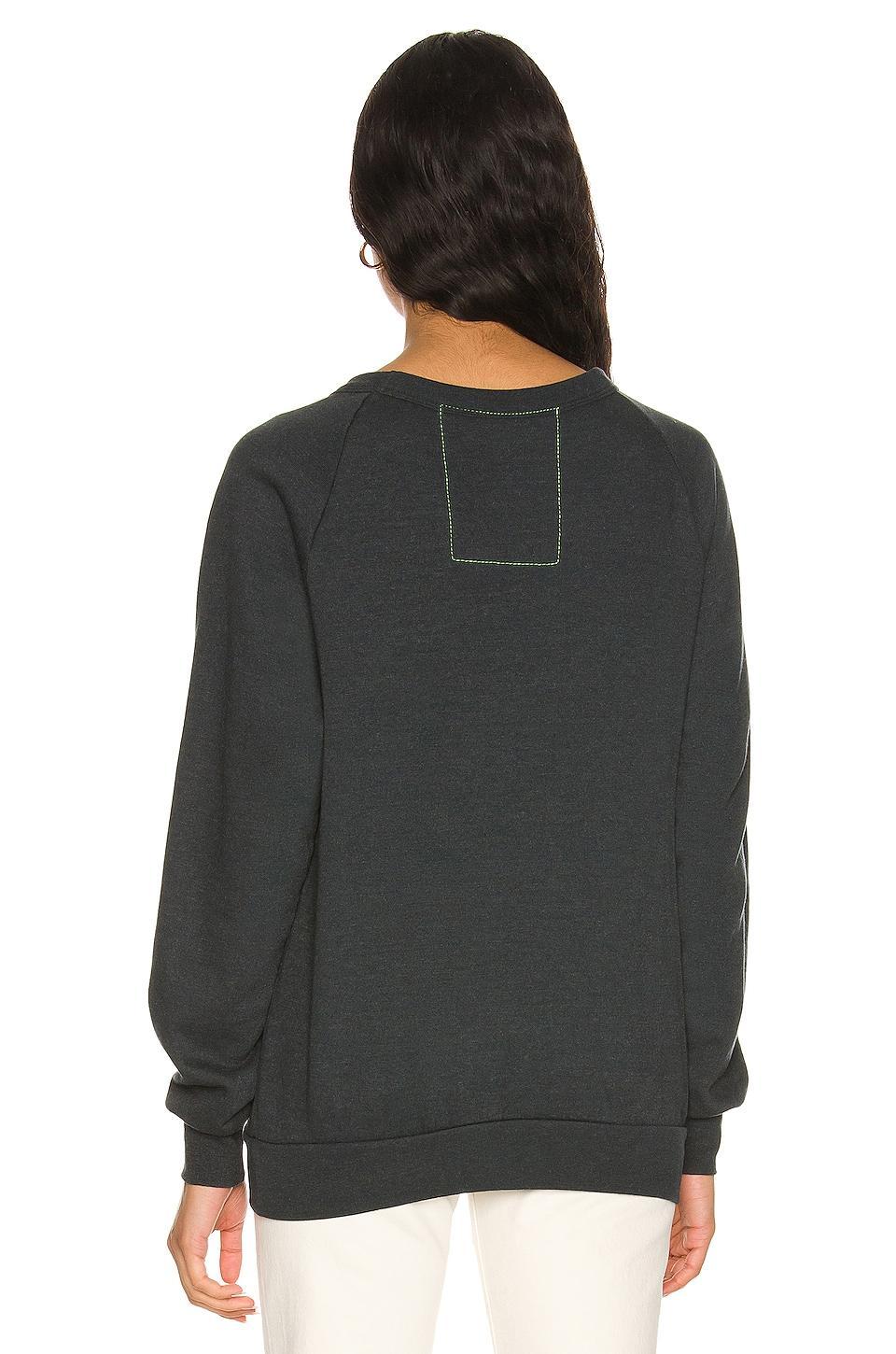 Heart Embroidery Crew Sweatshirt Aviator Nation Product Image