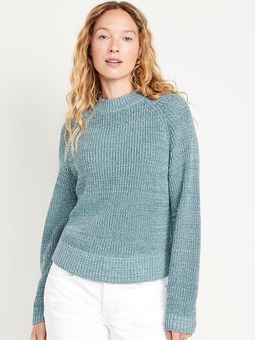 Shaker-Stitch Sweater Product Image