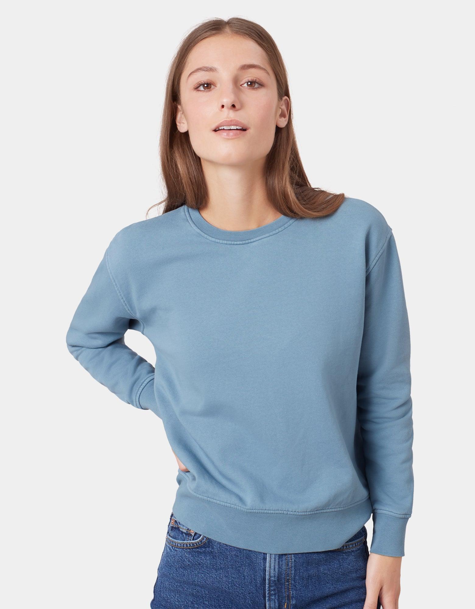 Women Classic Organic Crew - Burned Yellow Product Image