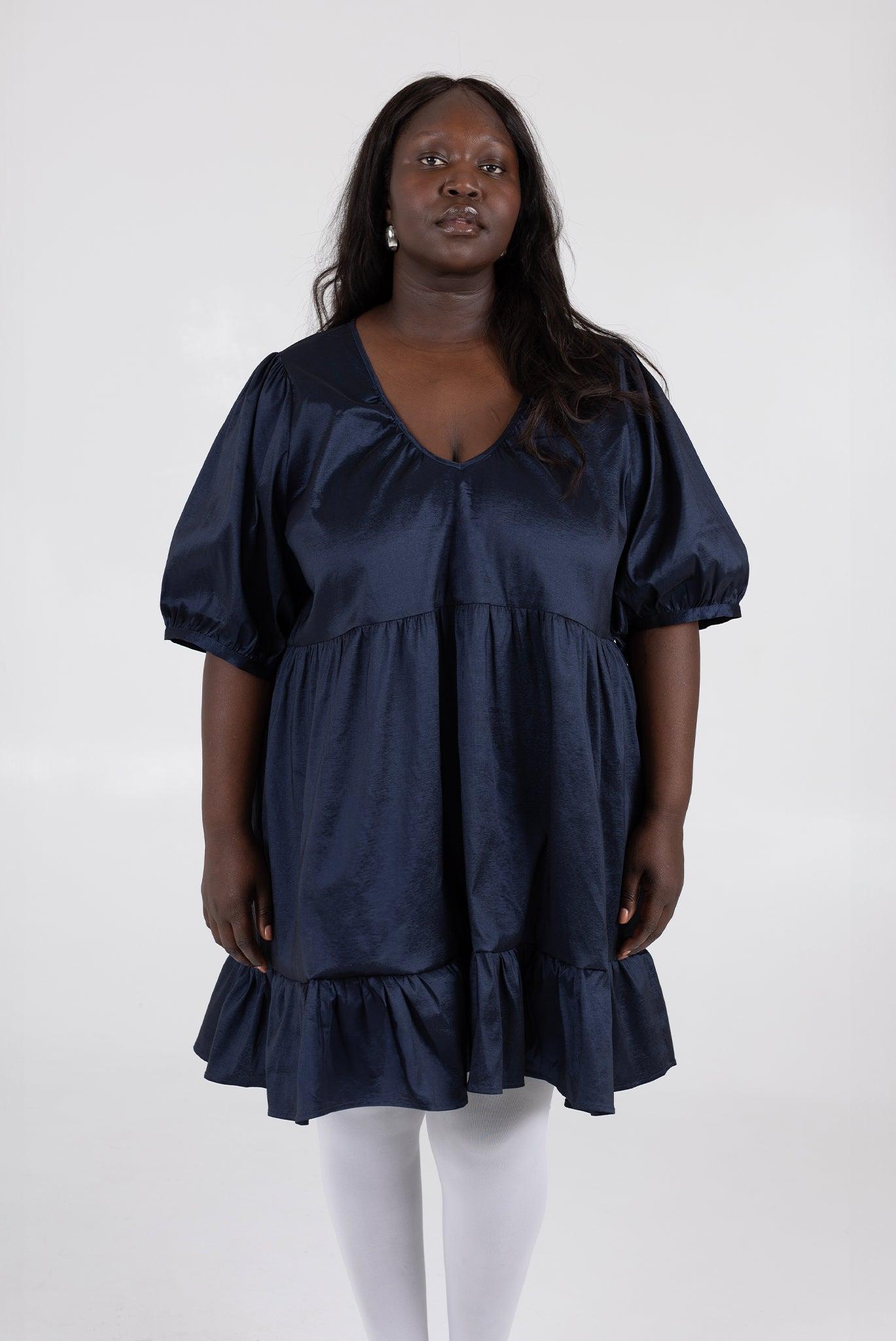 Ash Mini Dress - Navy Product Image