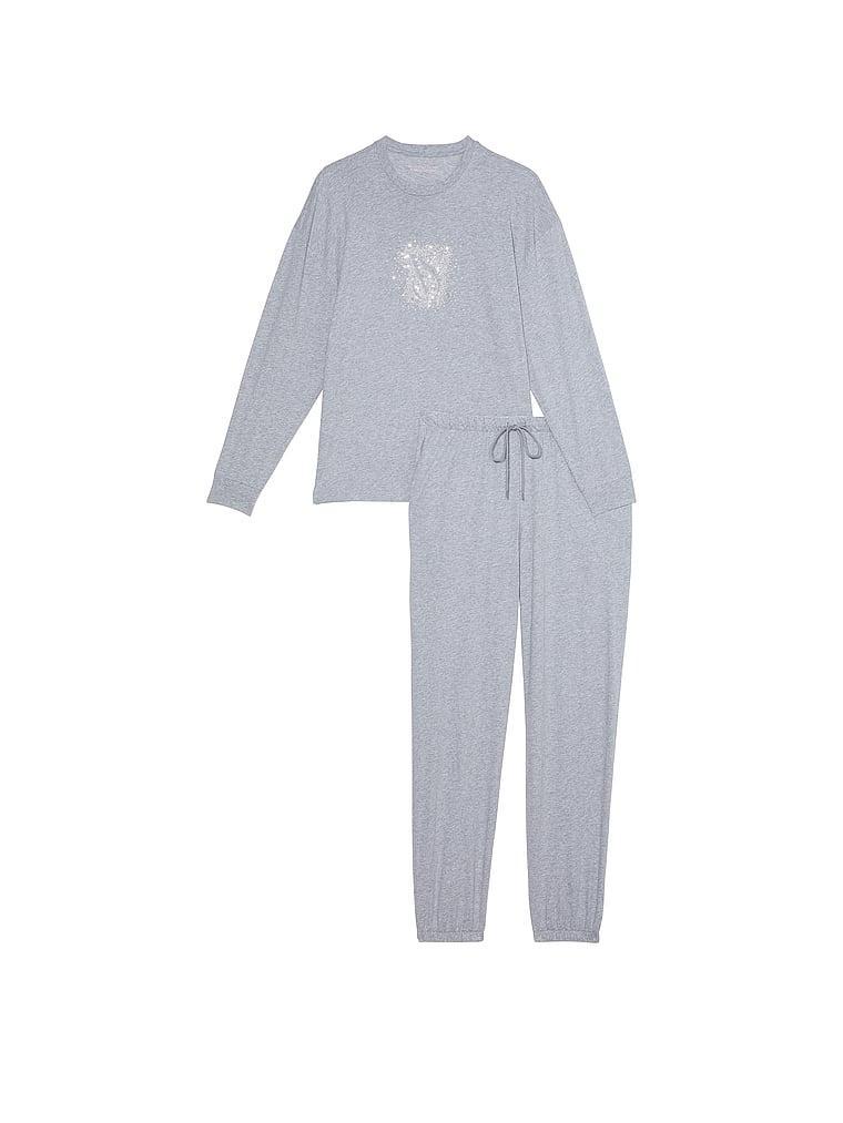 100% Cotton Long Pajama Set Product Image