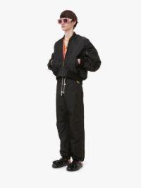 ZIP CUFF TROUSERS in black | JW Anderson US  Product Image
