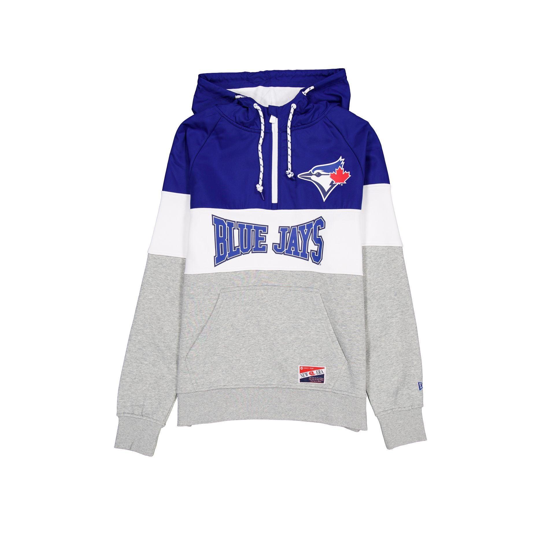 New York Mets Throwback Color Block Hoodie Male Product Image