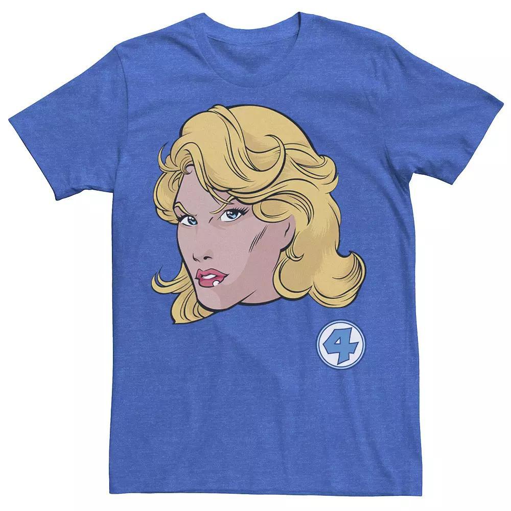 Men's Marvel Fantastic Four Susan Storm Graphic Tee, Size: Large, Royal Grey Product Image