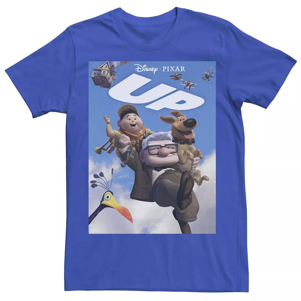 Disney / Pixar's Up Men's Group Logo Poster Tee, Size: Medium, Royal Product Image