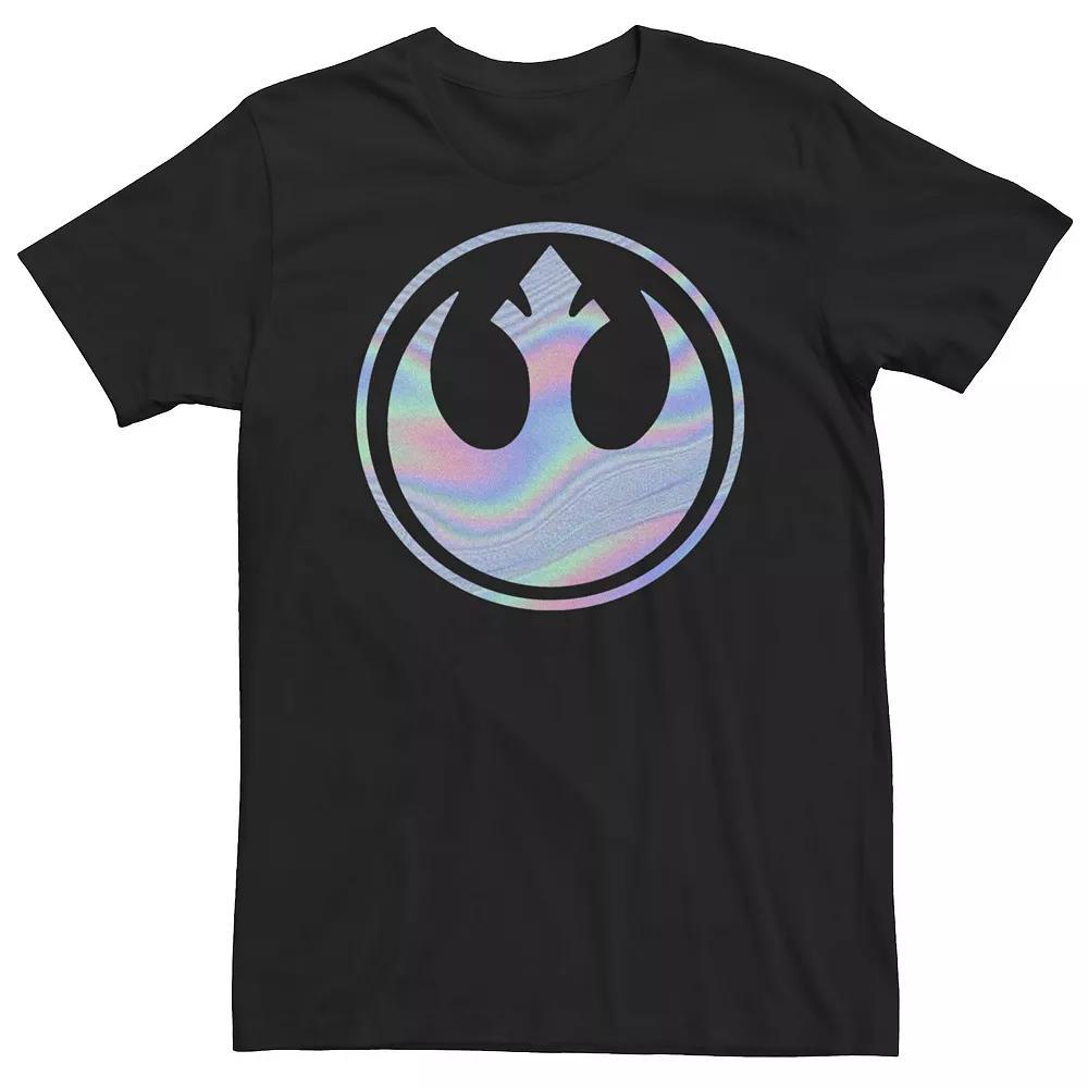 Mens Star Wars Vintage Millennium Falcon Graphic Tee Blue Product Image