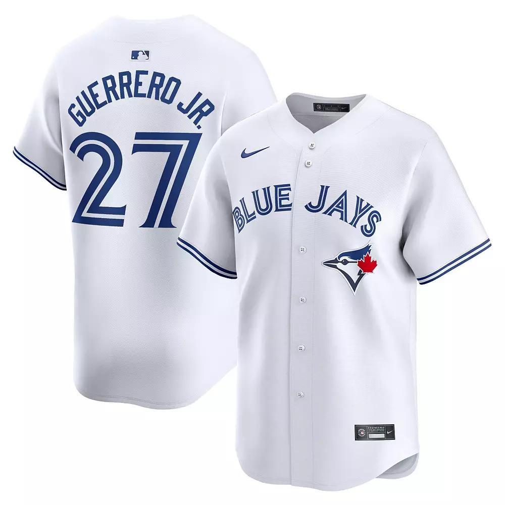 Men's Nike Vladimir Guerrero Jr. White Toronto Blue Jays Home Limited Player Jersey, Size: Medium, Jay White Product Image