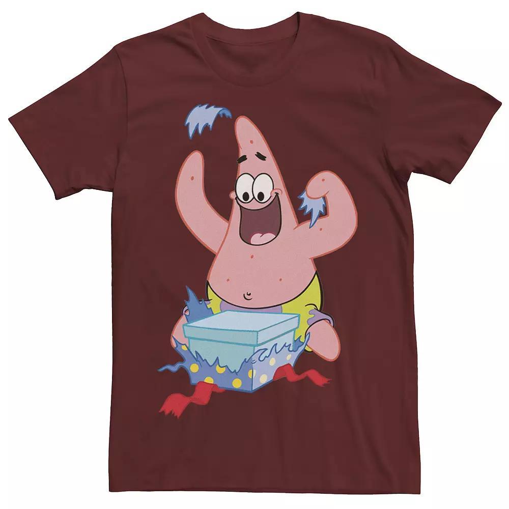Men's Nickelodeon SpongeBob SquarePants Patrick Star Holiday Graphic Tee, Size: Medium, Blue Product Image