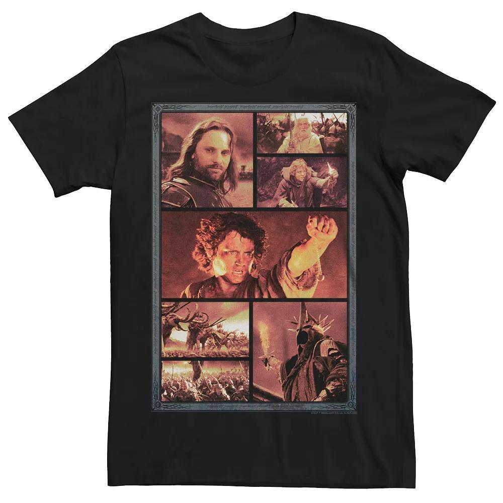 Big & Tall Disney / Pixar Toy Story Square Retro Portraits Tee, Men's, Size: Large Tall, Black Product Image