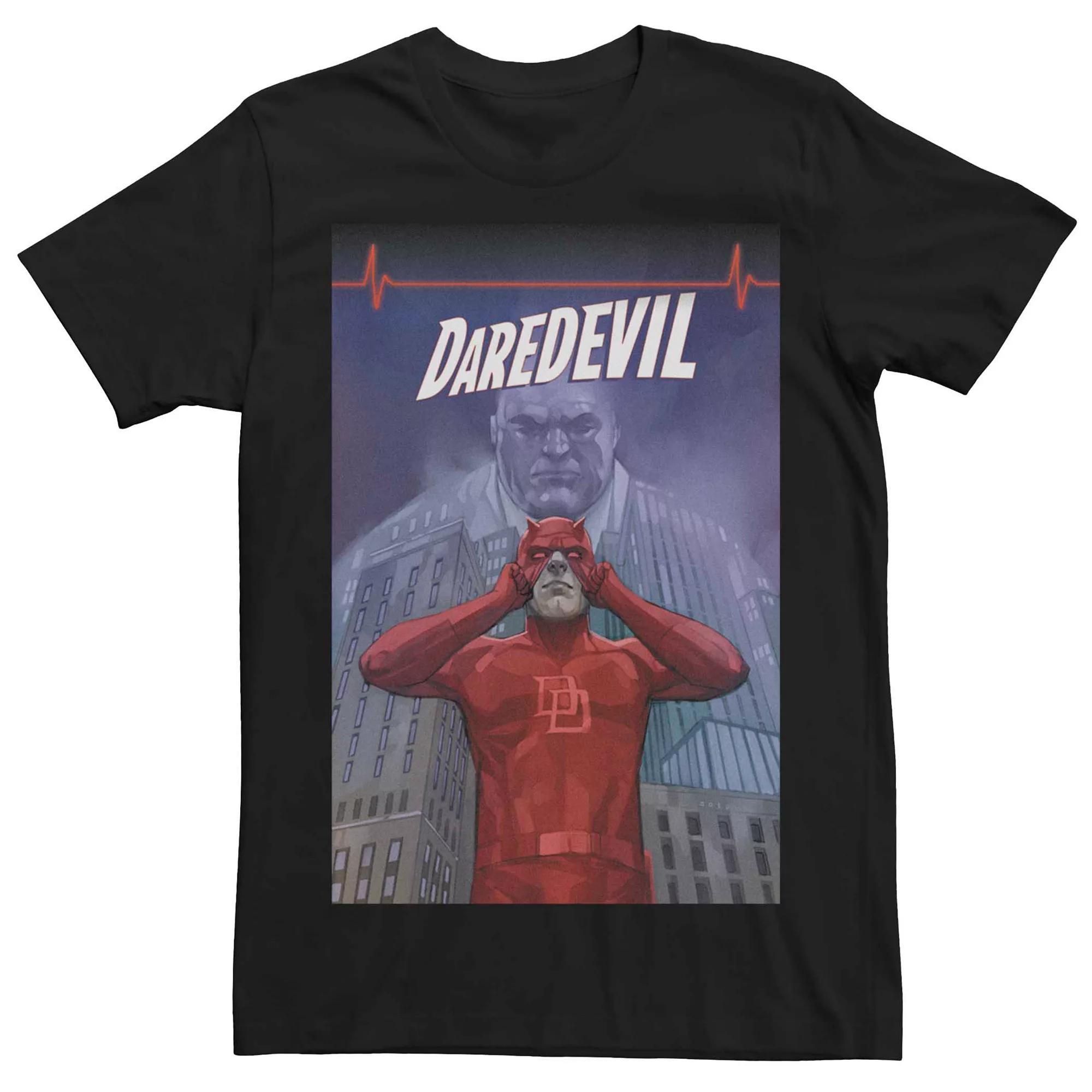 Men's Marvel's Daredevil Suit Up Comic Cover Tee, Size: XL, Black Product Image