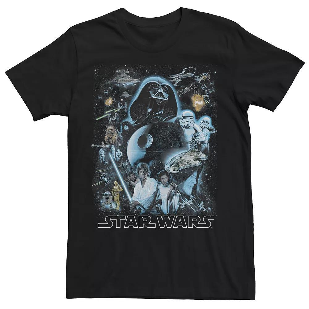 Men's Harry Potter Deathly Hallows 2 Draco Malfoy Tee, Size: XL, Black Product Image