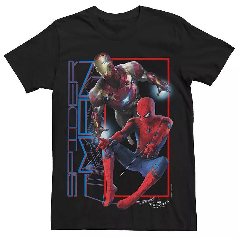 Men's Marvel The Falcon And The Winter Soldier Baron Zemo Collage Tee, Size: Medium, Black Product Image