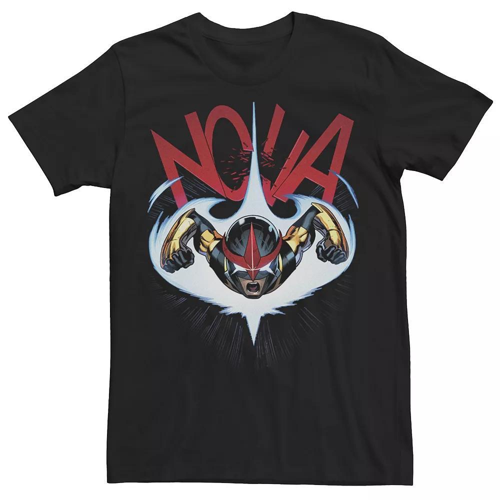 Men's Marvel Nova Guardians of the Galaxy Flight Tee, Size: 3XL, Black Product Image
