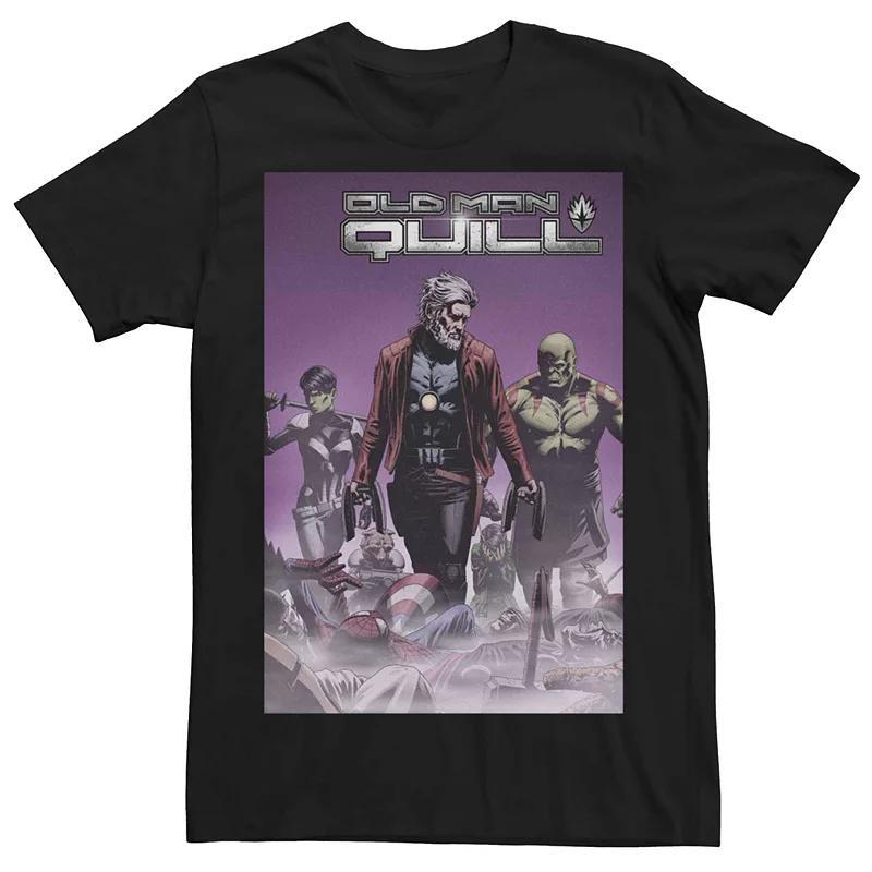Men's Star Wars The Mandalorian Space Cowboy & Friends Graphic Tee, Size: Medium, Black Product Image