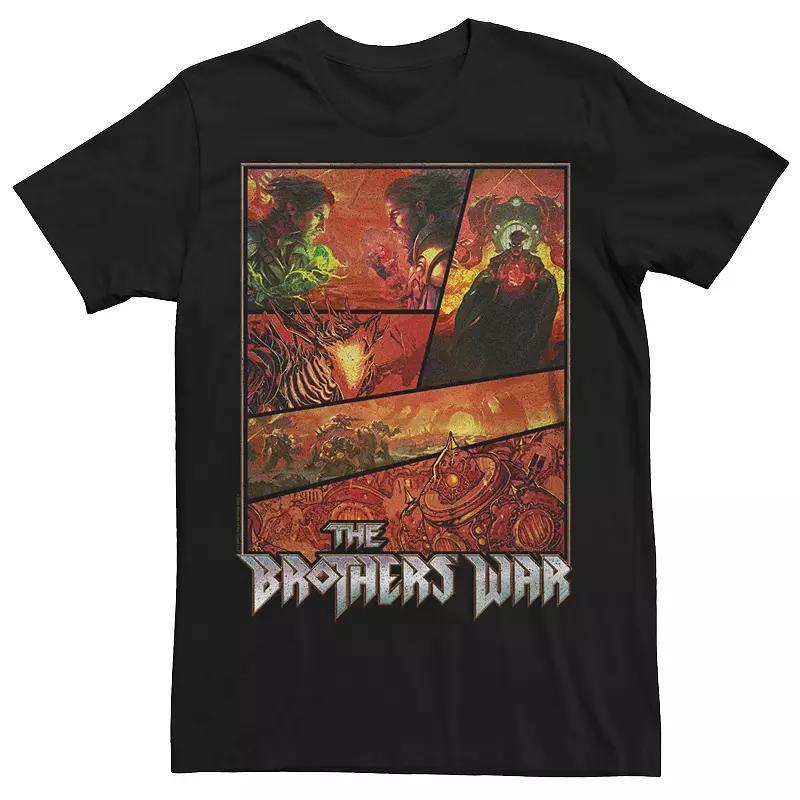 Men's Space Jam Group Shot Basketball Sketches Tee, Size: 3XL, Black Product Image