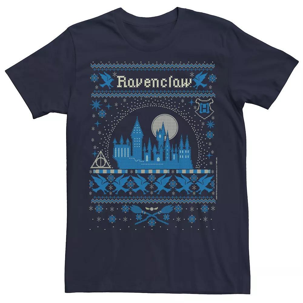 Big & Tall Marvel X-Men Group Ugly Christmas Sweater Tee, Men's, Size: 4XL, Black Product Image