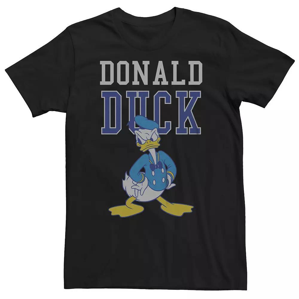 Big & Tall Disneys Donald Duck Angry Looking Pose Tee, Mens Product Image