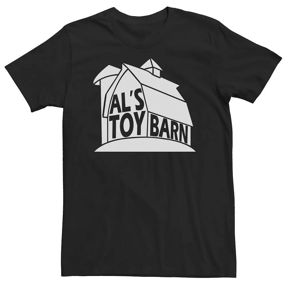 Big & Tall Disney / Pixar Toy Story Al's Toy Barn Logo Tee, Men's, Size: 3XL, Black Product Image