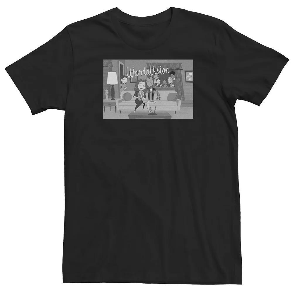 Big & Tall Marvel Guardians Of The Galaxy Cassette Tape Stars Graphic Tee, Men's, Size: 3XL Tall, Black Product Image