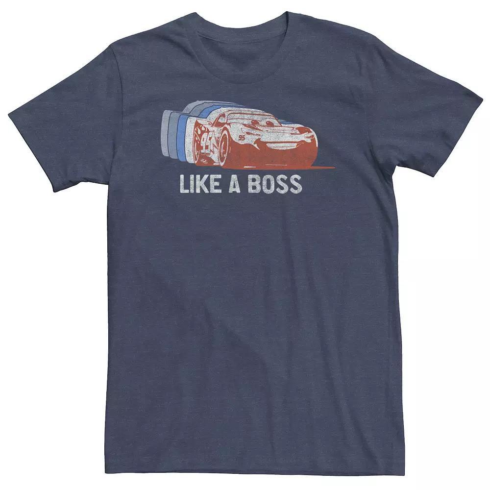 Men's Gonzales Nicaragua Text Overlay Tee, Size: XXL, Navy Grey Product Image