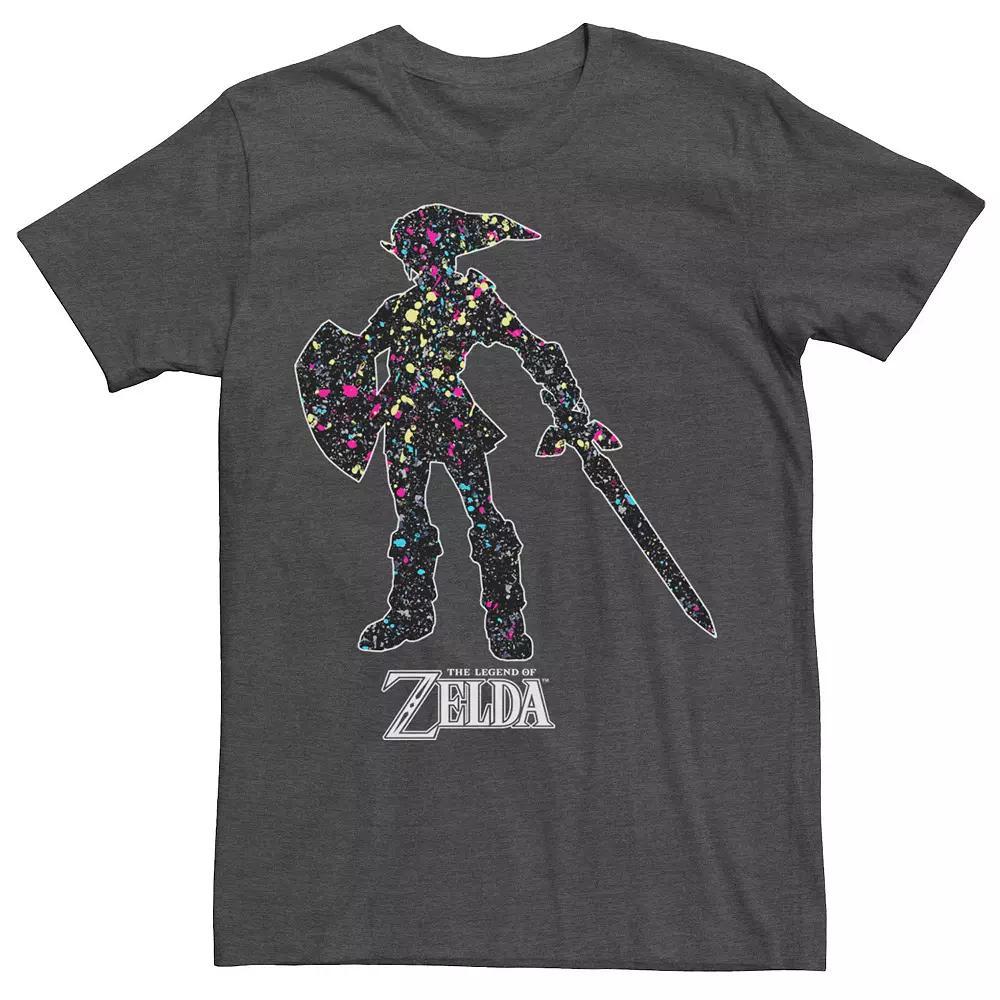 Men's Marvel Deadpool Paint Splatted Super Hero Tee, Size: 3XL, Grey Heather Product Image