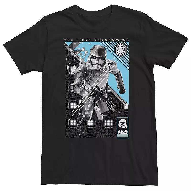 Big & Tall Nickelodeon SpongeBob SquarePants "I'm Ready For Christmas" Rainbow Tee, Men's, Size: 3XL Tall, Black Product Image