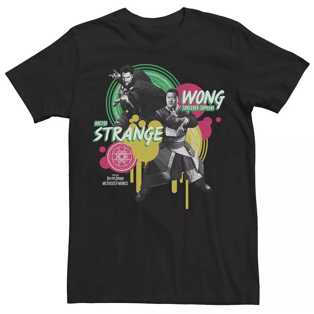 Men's Marvel Doctor Strange Movie 2 Strange Wong Graphic Pose Tee, Size: Large, Black Product Image
