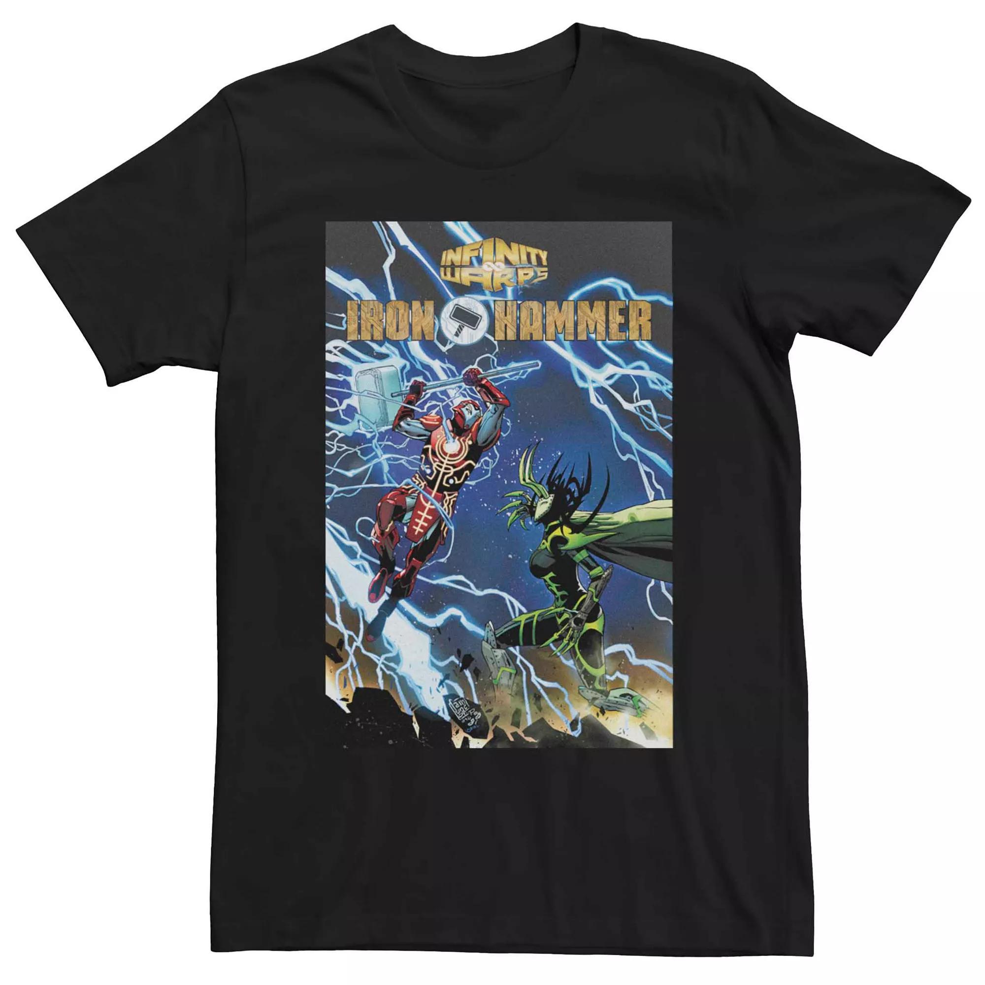 Men's Marvel Iron Hammer Graphic Tee, Size: XL, Black Product Image