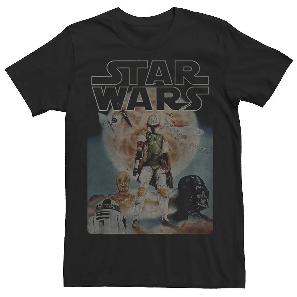 Men's Star Wars Collage Graphic Tee, Size: Medium, Black Product Image