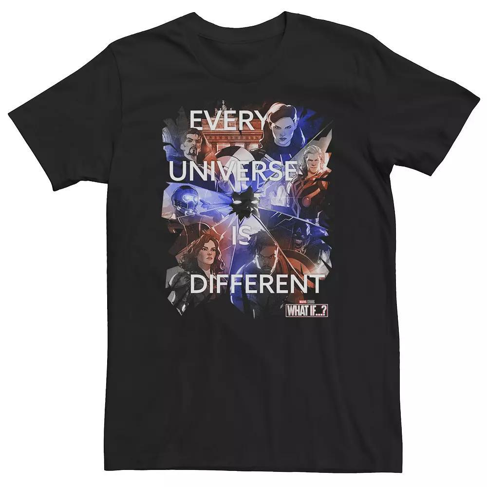 Men's Jurassic World Underwater Silhouette Tee, Size: 3XL, Blue Product Image