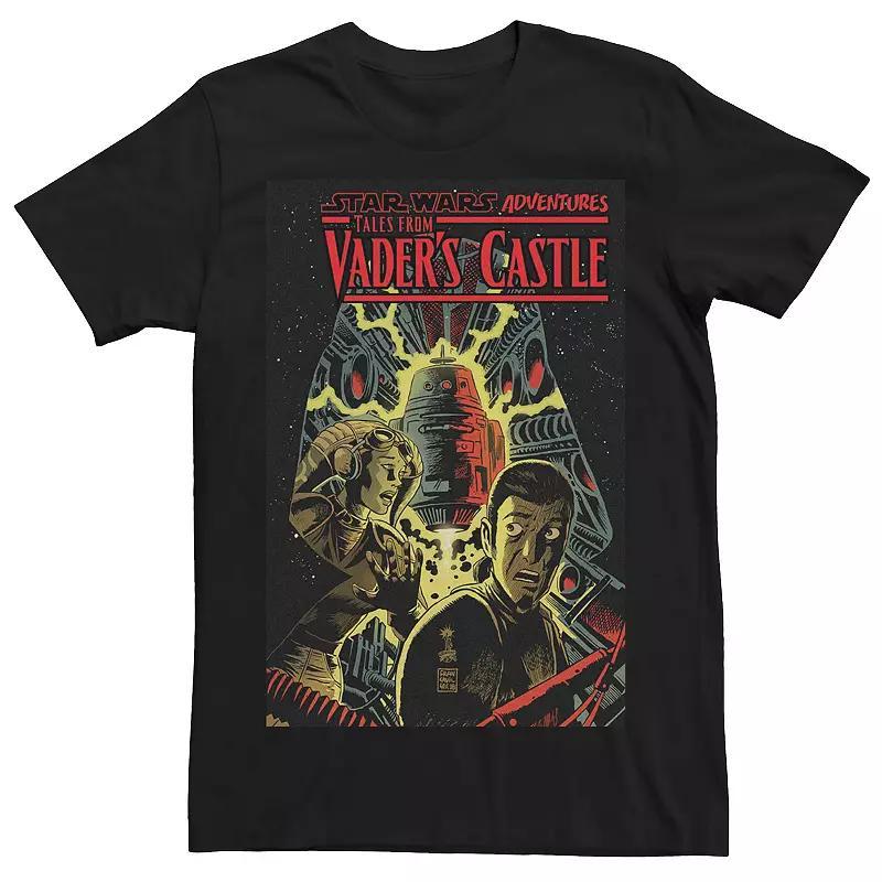 Big & Tall Marvel Comixology Captain America Captain Of Nothing Comic Tee, Men's, Size: 5XL, Black Product Image
