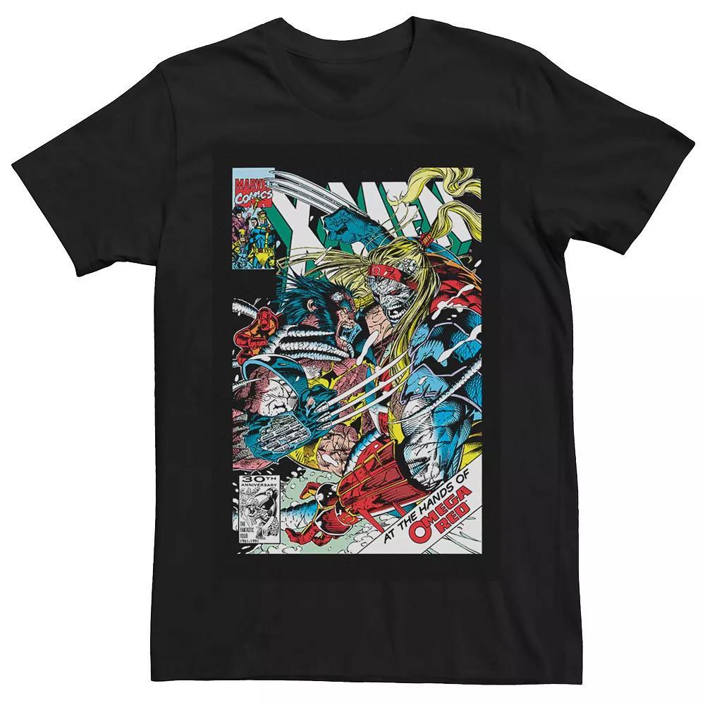 Men's Marvel Omega Red Comic Book Cover Tee, Size: Medium, Black Product Image