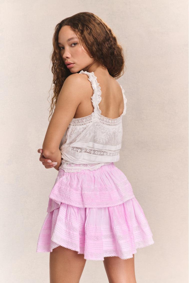 Ruffle Mini Heritage Skirt Product Image