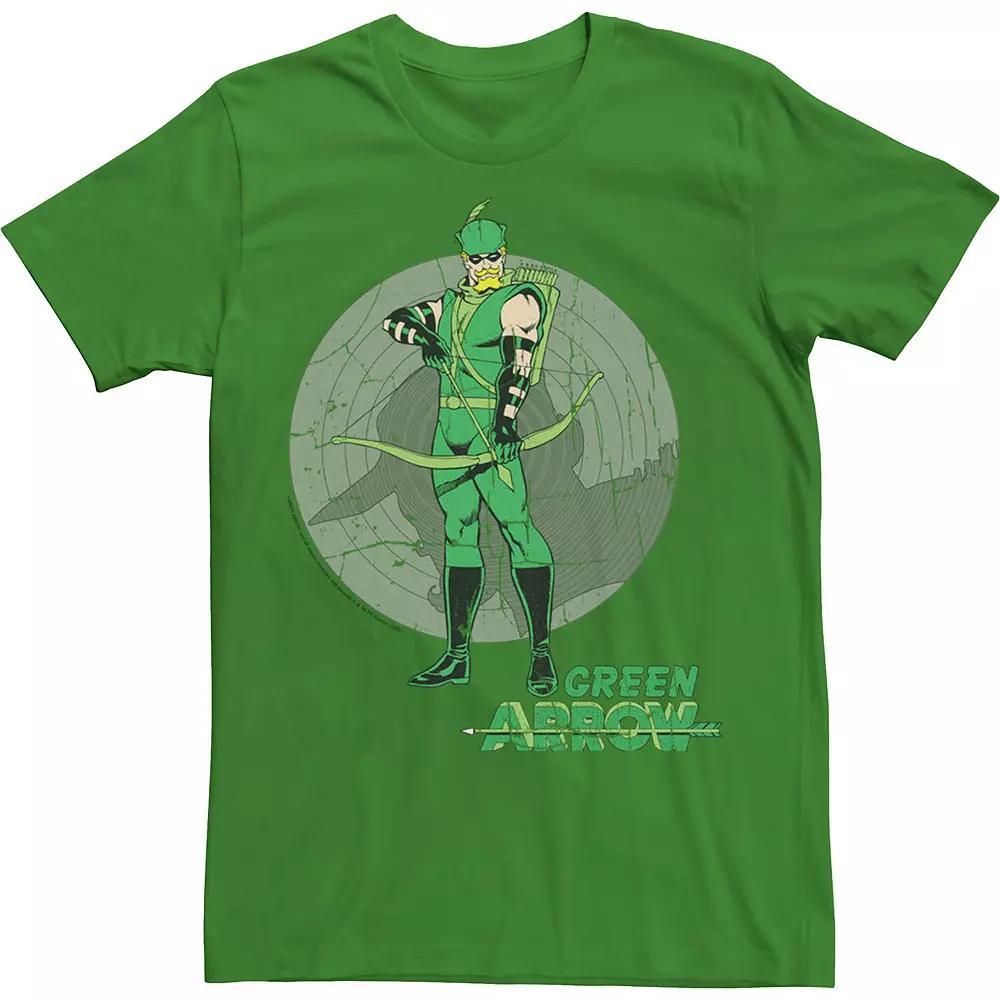 Men's Arrow Cant Hit Arrow Comic Tee, Size: Medium, Kelly Product Image