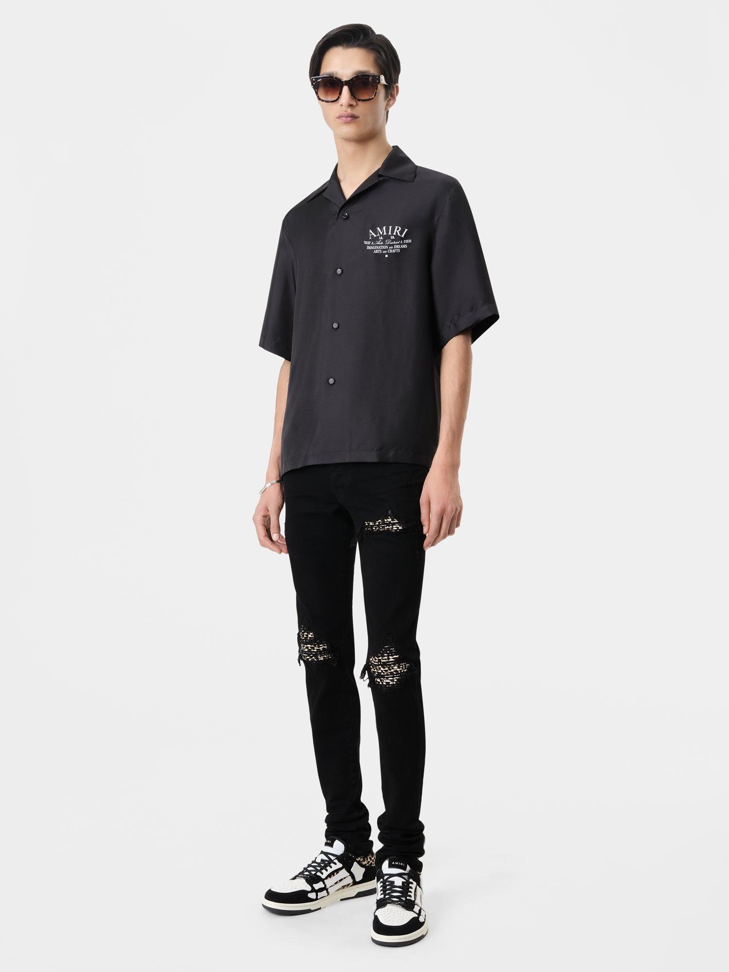 LEOPARD MX1 JEAN - Black Male Product Image