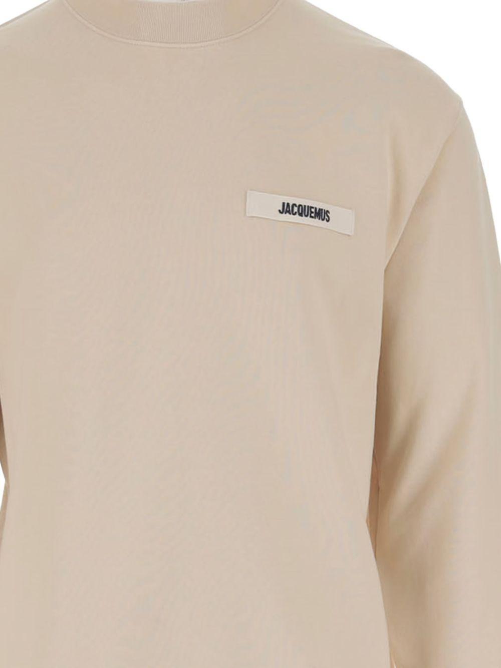 The Gros Grain logo-plaque crewneck sweatshirt Product Image