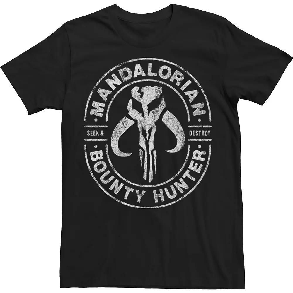 Big & Tall Star Wars Gun For Hire Logo Tee, Men's, Size: 3XL, Black Product Image