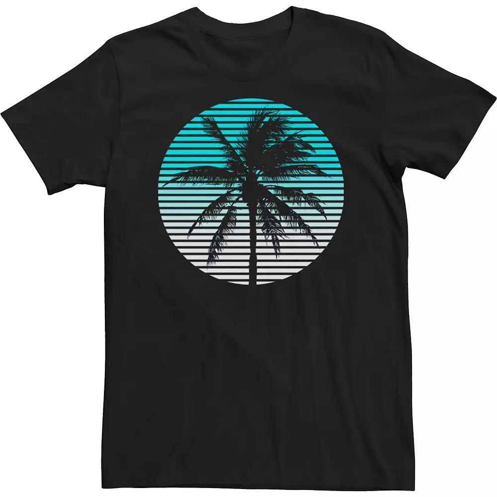 Big & Tall Chill Out Beach Silhoutte Tee, Men's, Size: XL Tall, Black Product Image