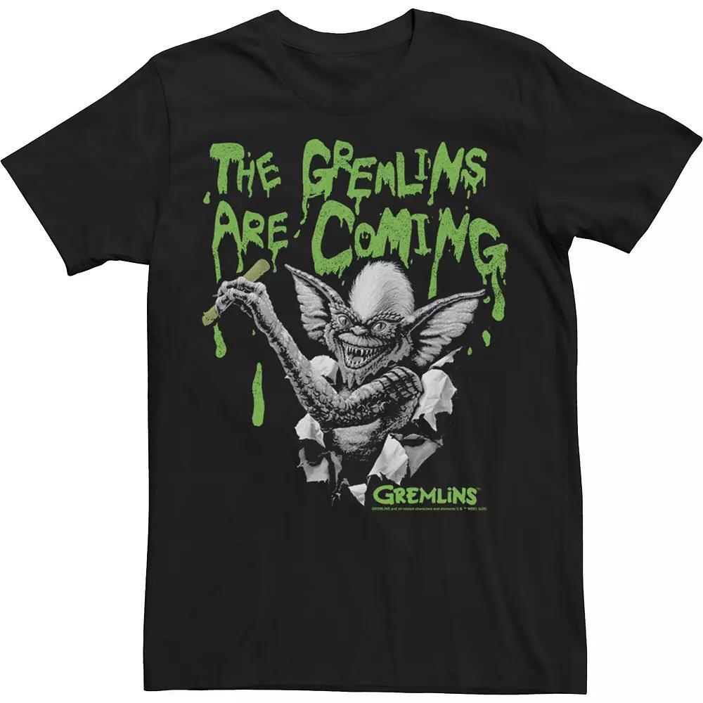 Men's Gremlins The Gremlins Are Coming Tee, Size: XXL, Black Product Image