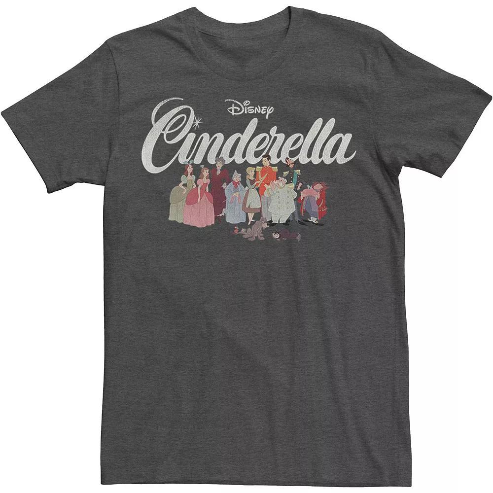Big & Tall Super Mario Pride Yoshi Fearless Rainbow Line Up Tee, Men's, Size: 3XL, Black Product Image