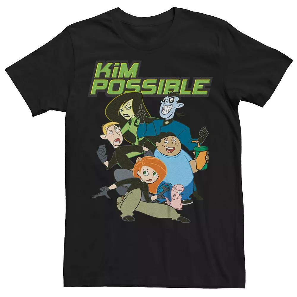 Men's Disney's Kim Possible Shego Dr. Drakken Wade And More Tee, Size: XXL, Black Product Image