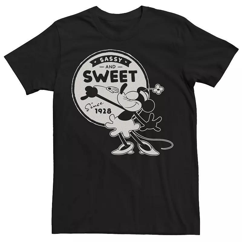 Disney 100 Sassy And Sweet Minnie Mouse Mens Tee Product Image