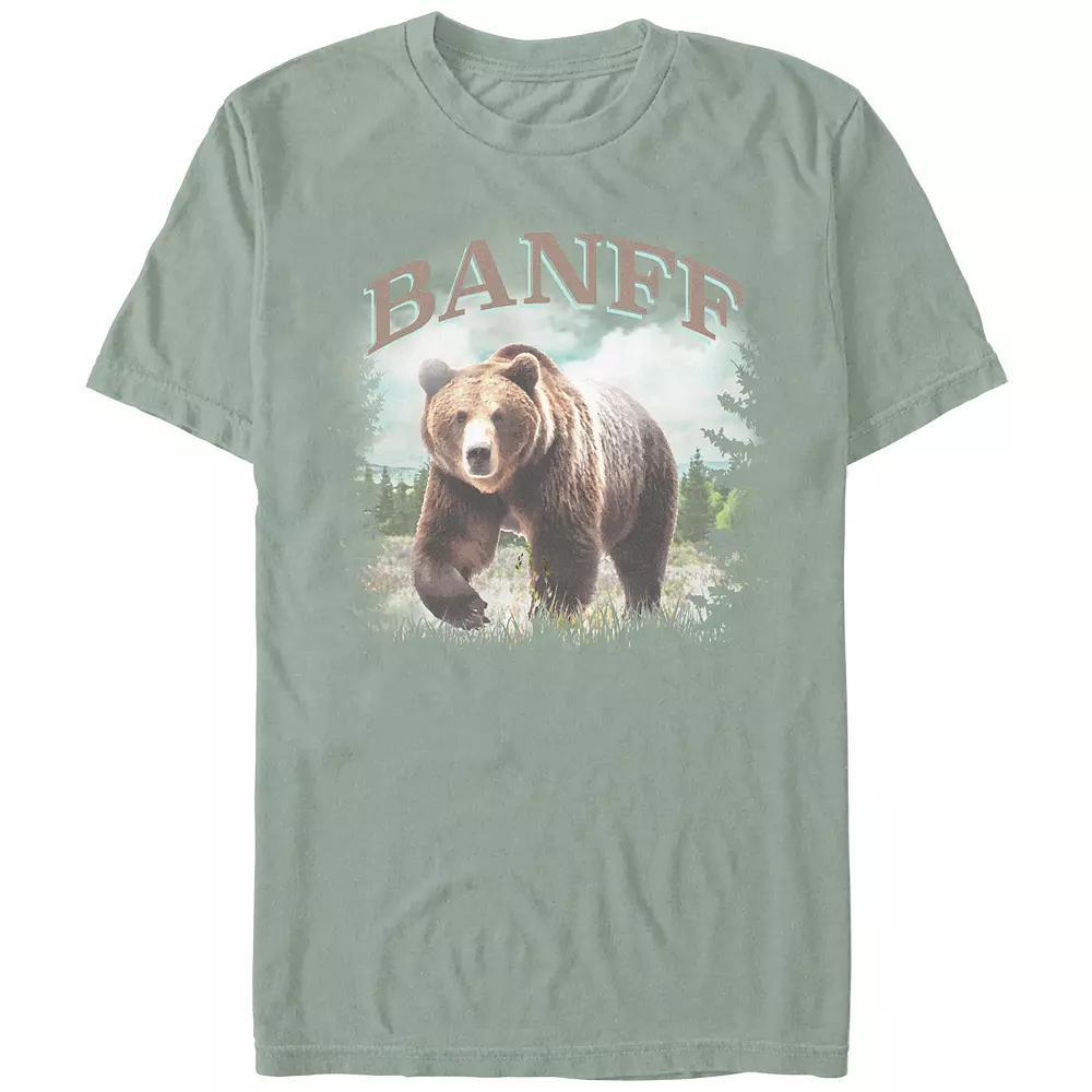 Men's Comfort Colors® Banff Bear Poster Graphic Tee, Size: Medium, Bay Product Image