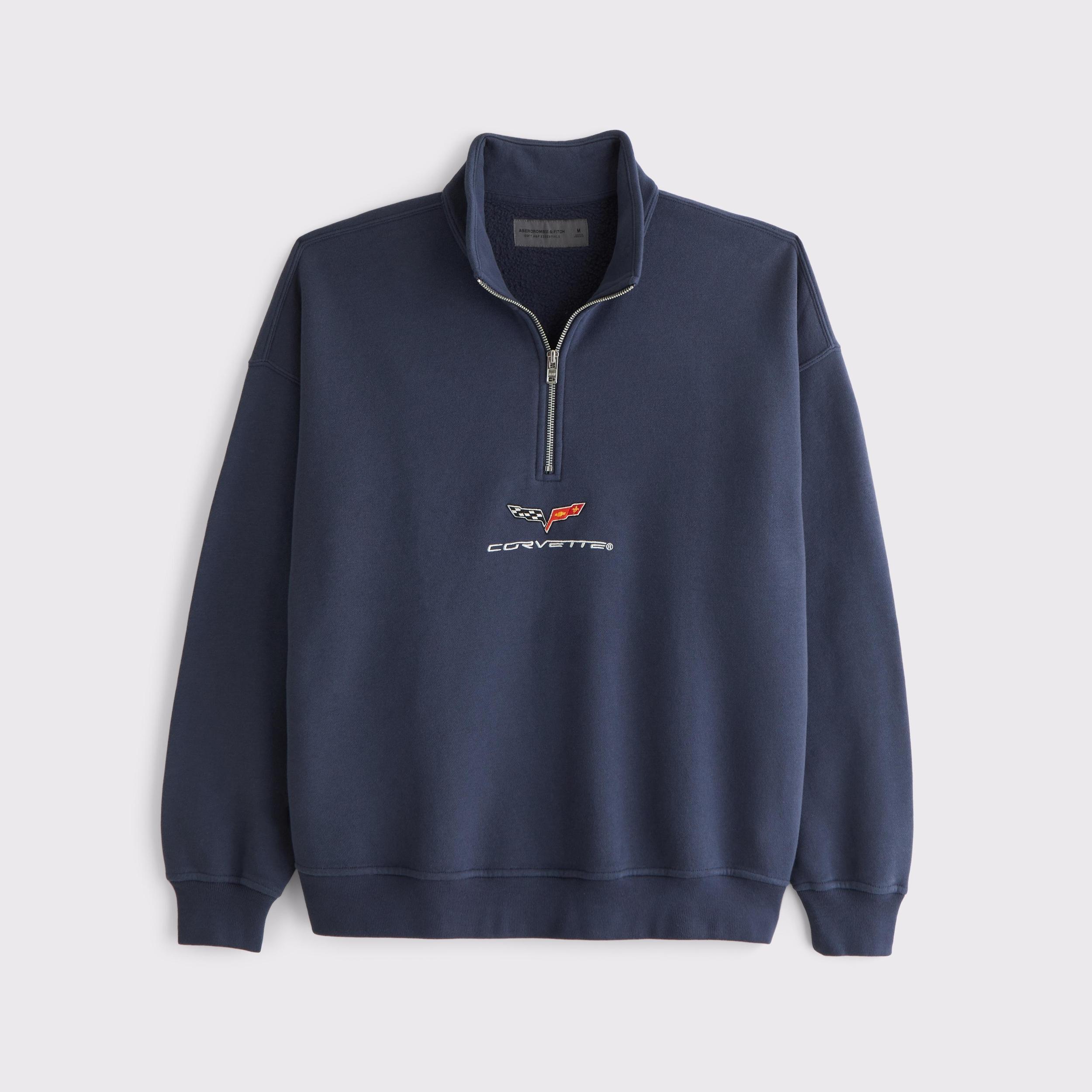 Corvette Graphic Half-Zip Sweatshirt Product Image