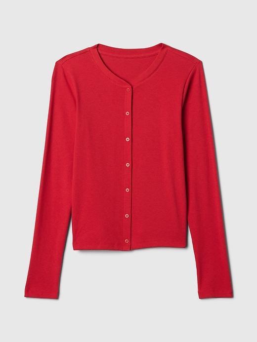 Modern Rib Cardigan Product Image