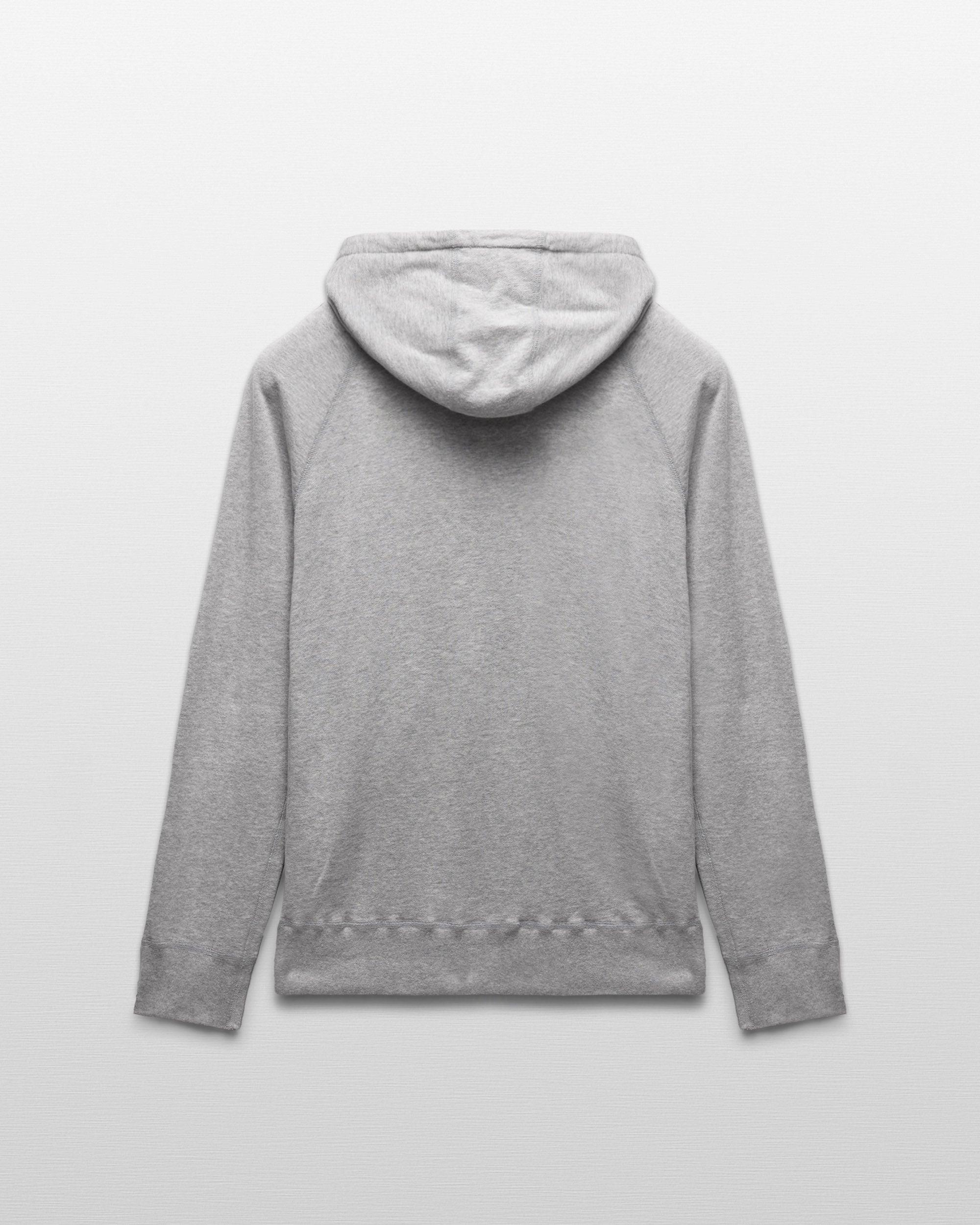 Lightweight Terry Slim Zip Hoodie Male Product Image