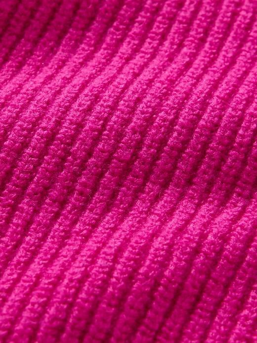 CashSoft Shaker-Stitch Crewneck Sweater Product Image